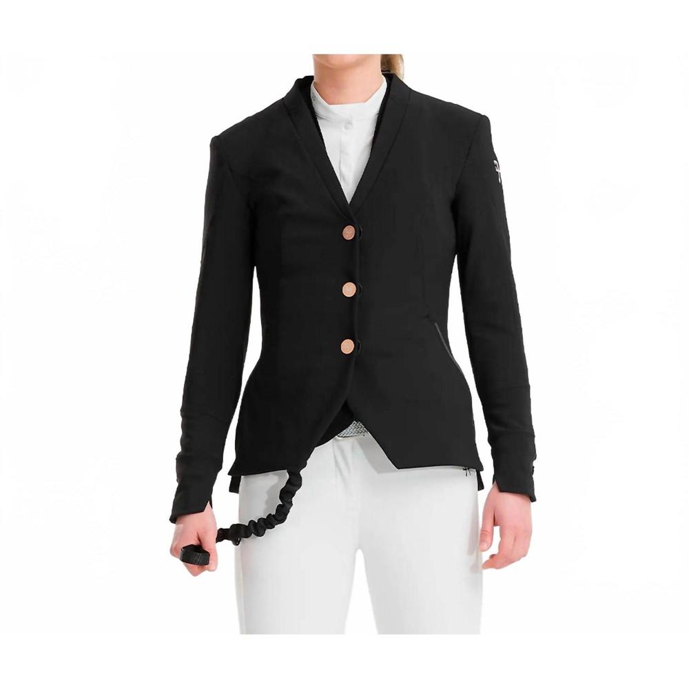NEW HORSE PILOT aerotech ladies show coat in black